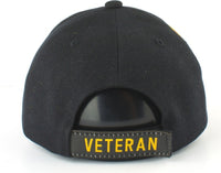 Vietnam Veteran Ribbons With Color Medal Mens Cap [Black]