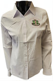 Buffalo Dallas Alpha Kappa Alpha Button Down Collar Shirt [Long Sleeve - White]