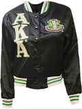 Buffalo Dallas Alpha Kappa Alpha Satin Jacket [Black]