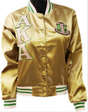Buffalo Dallas Alpha Kappa Alpha Satin Jacket [Gold]