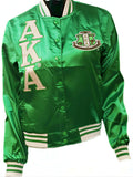 Buffalo Dallas Alpha Kappa Alpha Satin Jacket [Green]
