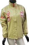 Buffalo Dallas Delta Sigma Theta All-Weather Jacket [Khaki]
