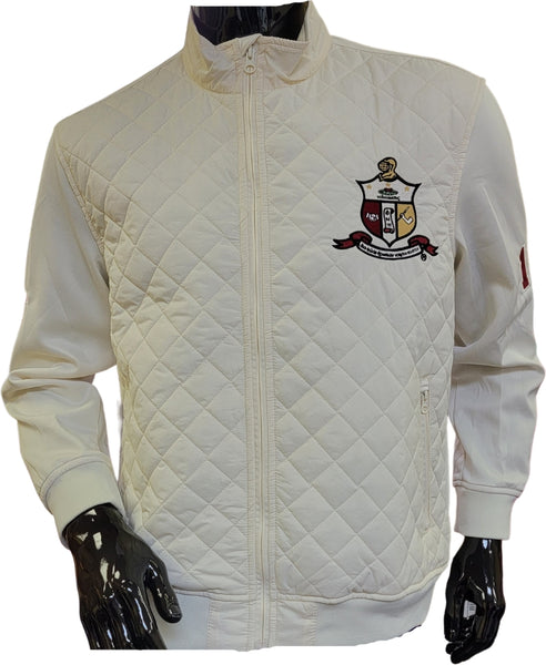 Buffalo Dallas Kappa Alpha Psi On Court Jacket [Cream]