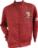 Buffalo Dallas Kappa Alpha Psi On Court Jacket [Crimson Red]