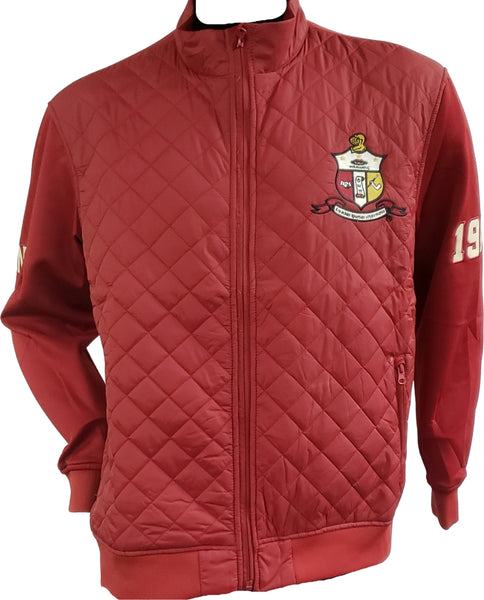 Buffalo Dallas Kappa Alpha Psi On Court Jacket [Crimson Red]