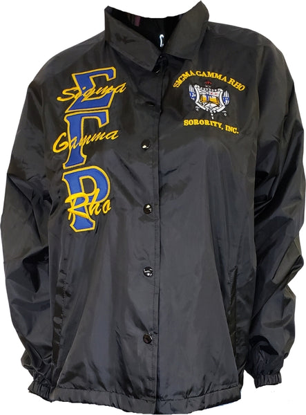 Buffalo Dallas Sigma Gamma Rho Crossing Line Jacket [Black]