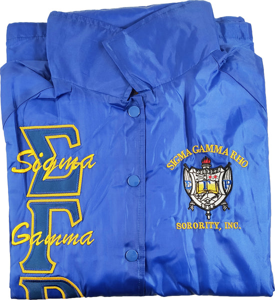 Buffalo Dallas Sigma Gamma Rho Crossing Line Jacket [Blue]