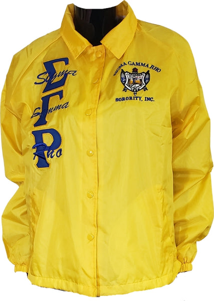 Buffalo Dallas Sigma Gamma Rho Crossing Line Jacket [Gold]