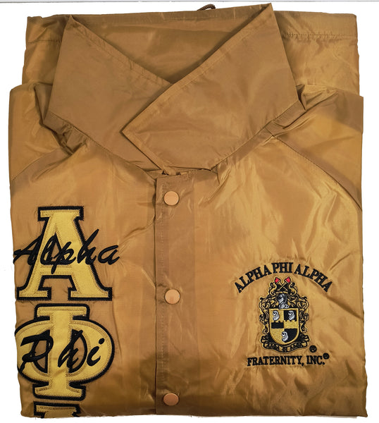 Buffalo Dallas Alpha Phi Alpha Crossing Line Jacket [Gold]
