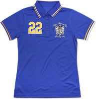 Big Boy Sigma Gamma Rho Divine 9 S5 Ladies Polo Shirt [Royal Blue]