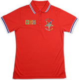 Big Boy Eastern Star Divine S2 Ladies Polo Shirt [Red]