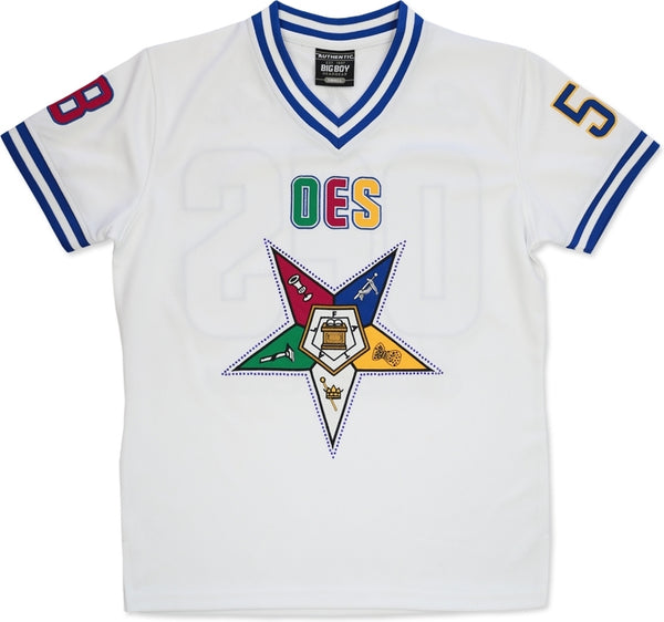 Big Boy Eastern Star Divine S5 Ladies Football Jersey [White]