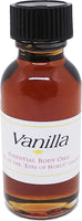 Vanilla Scented Body Oil Fragrance