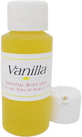 Vanilla Scented Body Oil Fragrance