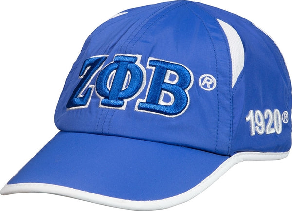 Zeta Phi Beta Featherlight Womens Cap [Blue]