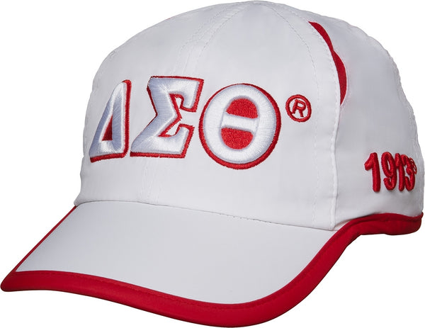 Delta Sigma Theta Featherlight Womens Cap [White]