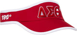 Delta Sigma Theta Featherlight Womens Visor [Red]