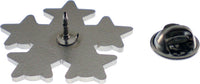 Zeta Phi Beta Stars Founders Faces Lapel Pin [Silver]