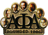 Alpha Phi Alpha Founders Faces Lapel Pin [Gold]