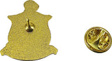 Kappa Alpha Psi Crystal Shield Lapel Pin [Gold]