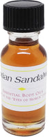 Sandalwood: Egyptian Scented Body Oil Fragrance