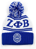 Big Boy Zeta Phi Beta Divine 9 S251 Womens Beanie With Ball [Royal Blue]