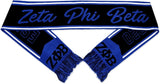 Big Boy Zeta Phi Beta Divine 9 S6 Ladies Scarf [Black]