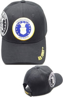 U.S. Air Force Shield Shadow Mens Cap [Black - Adjustable Size - Baseball Cap]