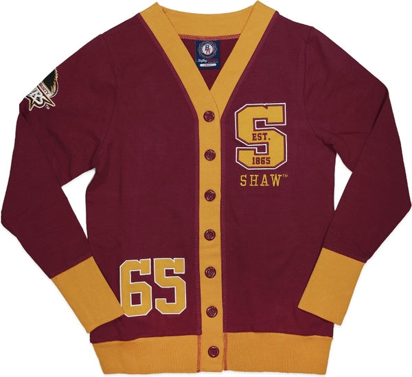Big Boy Shaw Bears S5 Light Weight Ladies Cardigan [Maroon]