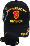 25th Infantry Division Shadow Mens Cap [Baseball Cap - Black]