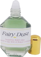 Fairy Dust - Type for Women Perfume Body Oil Fragrance [Green - 1/2 oz. - Clear Glass - Roll-On]