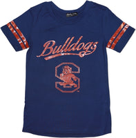 Big Boy South Carolina State Bulldogs S2 Ladies Jersey Tee [Navy Blue]