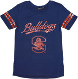 Big Boy South Carolina State Bulldogs S2 Ladies Jersey Tee [Navy Blue]