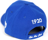Big Boy Zeta Phi Beta Divine 9 S156 Ladies Cap [Royal Blue]