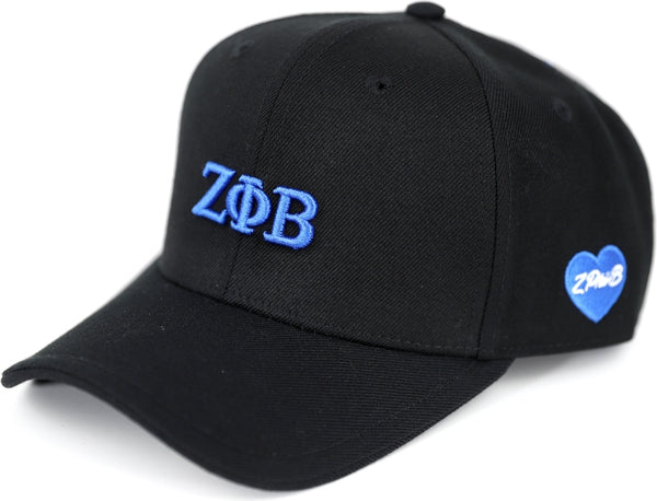 Big Boy Zeta Phi Beta Divine 9 S156 Ladies Cap [Black]