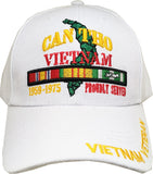 Can Tho Vietnam Veteran Proudly Served Mens Cap [White]