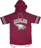 Big Boy North Carolina Central Eagles Ladies Hoodie Tee [Maroon]