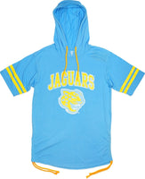Big Boy Southern Jaguars Ladies Hoodie Tee [Sky Blue]