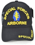 Special Forces Airborne Shadow Mens Cap [Baseball Cap - Black]
