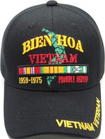 Bien Hoa Vietnam Veteran Proudly Served Mens Cap [Black]