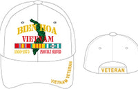 Bien Hoa Vietnam Veteran Proudly Served Mens Cap [White]