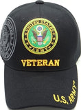U.S. Army Veteran Shadow Mens Cap [Baseball Cap - Black]