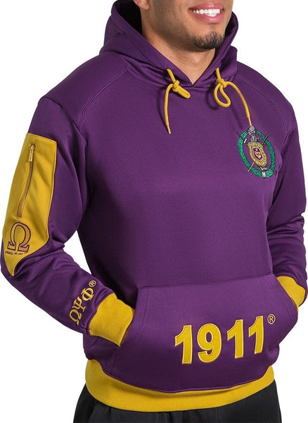 Omega Psi Phi Elite Pullover Hoodie [Purple]