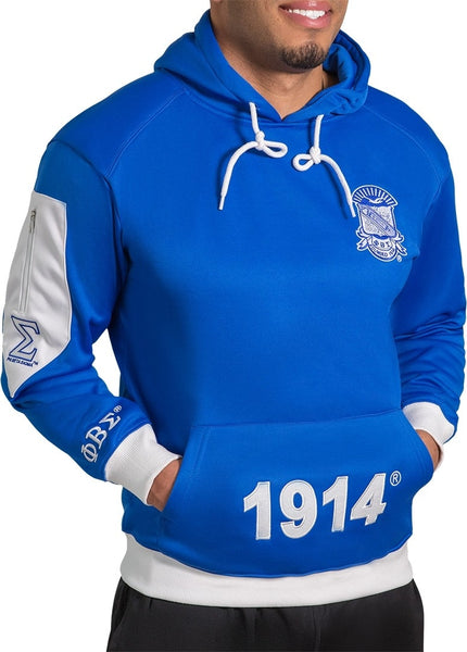 Phi Beta Sigma Elite Pullover Hoodie [Blue]