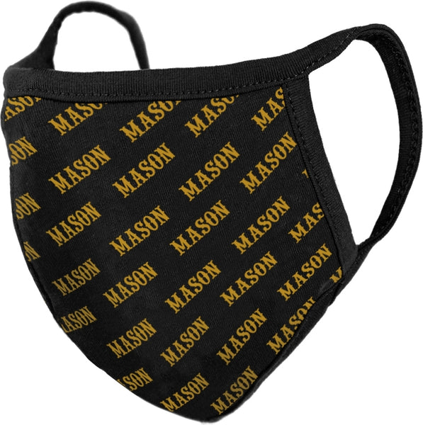 Big Boy Mason Divine S1 Printed Face Mask w/Filter Pocket [Black]