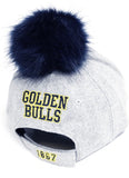 Big Boy Johnson C. Smith Golden Bulls S148 Ladies Pom Pom Cap [Grey]