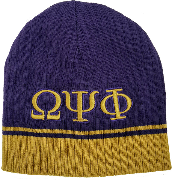 Buffalo Dallas Omega Psi Phi Beanie [Purple]