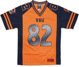Big Boy Virginia State Trojans S10 Mens Football Jersey [Navy Blue]
