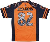 Big Boy Virginia State Trojans S10 Mens Football Jersey [Navy Blue]