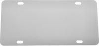 Delta Sigma Theta Raised Letter Mirror License Plate [Silver/Silver]